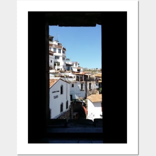 taxco the historic ancient mexican city in ecopop landscape panorama photo Posters and Art